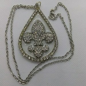 Handmade resin pendant